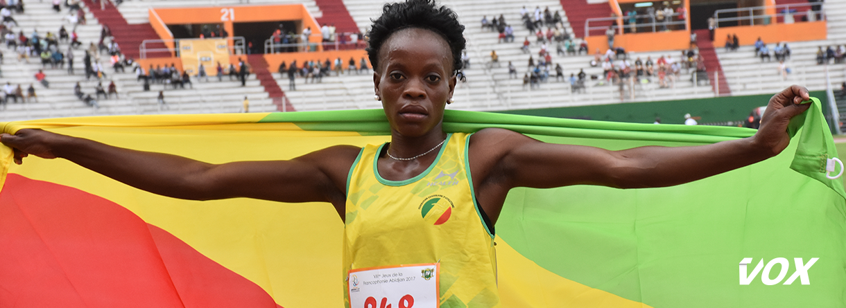 Natacha Ngoye a glané une médaille de bronze aux jeux africains