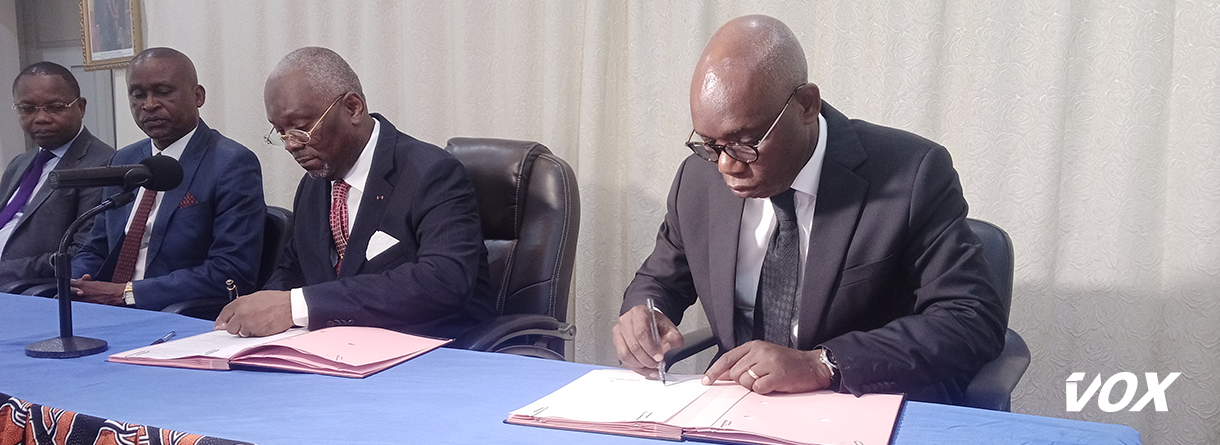 Un accord de partenariat entre le SEPCIM-AEMEC et la chambre de commerce de Pointe-Noire