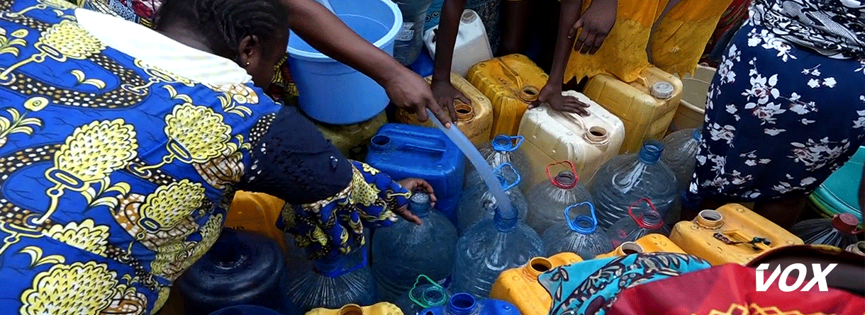 La population confrontée à la pénurie  récurrente de l’eau à Brazzaville