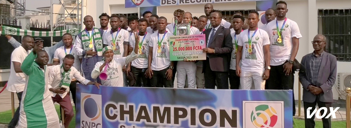 L’AC Léopards reçoit un chèque de 25 millions de FCFA après son titre national