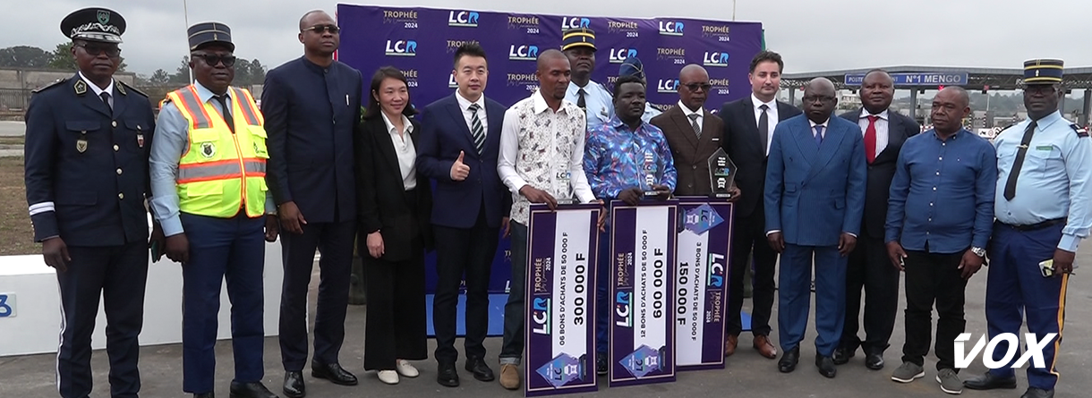 Alfred Kimbembe, lauréat du trophée des camionneurs 2024 de LCR