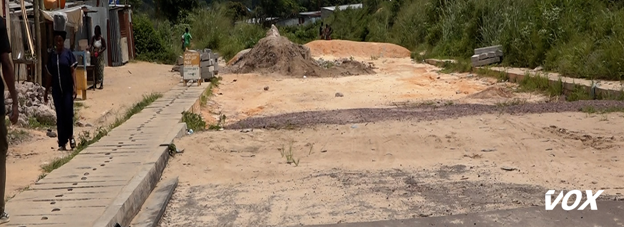 Les travaux de l’avenue Bernard Kolelas à l’arrêt, les habitants en détresse